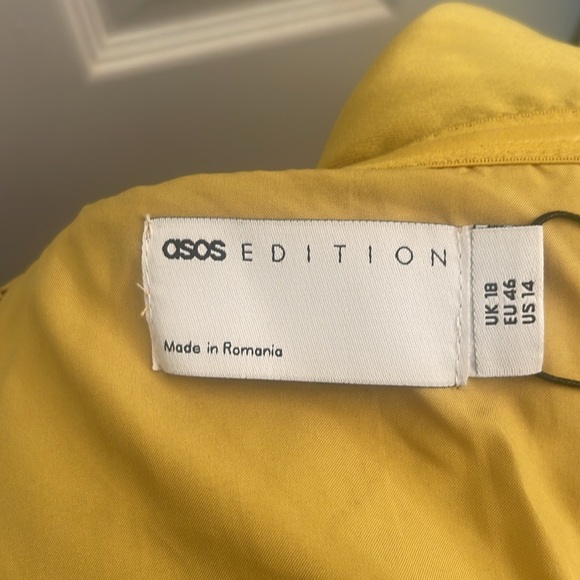 ASOS tulip off shoulder top size 14 - Picture 4 of 6